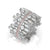 Timeless Luxurious Zircon Bejeweled Ring