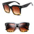 Trendsetter Over Sized Vintage Square Sunglasses