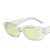 Trendy Anti-glare Small Rectangular Retro Sunglasses
