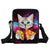 Trendy Dog And Cat Print Mini Messenger Bag With Shoulder Strap