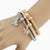Trendy Multi Layer Bracelet with Rhinestones