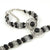 Tribal Stone Beads Cuff Wristband Bracelet