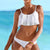 Trifle Lace Low Waist Two-Piece Swimsuit