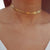 Two-Layer Chain Choker Necklace