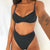 Two-Piece High Waist Leopard Bikini Swimsuit