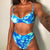 Two-Piece High Waist Leopard Bikini Swimsuit