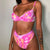 Two-Piece High Waist Leopard Bikini Swimsuit