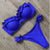 Two Piece Strapless Ruffled Swimsuit Bikini
