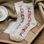 Cute Bear Cashmere Wool Winter Socks Collection