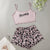 Various Styles of Cartoon Print Spaghetti Strap and Shorts Pajama Set