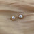 Vintage Charm Round Precious Pearl Clip-on Earrings Collection