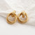 Vintage Knotted Round Geometric Statement Earring Collection