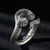 Vintage Silver Plated Rattlesnake Adjustable Gothic Rings