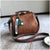 Vintage Stylish Compact Leather Crossbody Bag