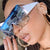 Voguish Oversized Square Sunglasses With Gradient Colors