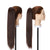 Voluminous Soft Straight Ponytail Claw Clip In Hair Extensions