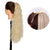 Volumizer Long Straight Tie-on Ponytail Hair Wigs Extension