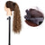 Volumizer Long Straight Tie-on Ponytail Hair Wigs Extension V2