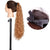 Volumizer Long Straight Tie-on Ponytail Hair Wigs Extension V2