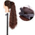 Volumizer Long Straight Tie-on Ponytail Hair Wigs Extension V2