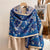 Smooth and Light Elegant Floral Shawl and Scarf Collection