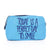 Waterproof Cosmetic Pouch Bags with Sayings - Travel Makeup Organizer