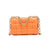 Weave Flap Crossbody Bags With Thick Chain Shoulder Strap