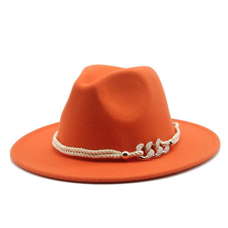 INC Chain Detail Felt Floppy Hat Women main image 4