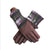 Windproof Plaid Fashion Full Finger Winter Touch Screen Plush Gloves