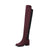 Patchwork Style Square Heel Winter Fashion Thigh High Boots