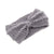 Winter Knitted Bow Turban