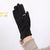 Winter Warmer Elegant Pearl Velvet Touch Screen Full Finger Gloves