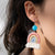 Women's Handcrafted Bohemian Rainbow Woven Tassel Earrings