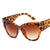 Women's Sleek Gradient Frame Cat Eye Sunglasses