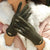 Women's Warm Winter Touchscreen Gloves with Pompoms