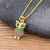 Zircon Adorned Cute Owl Pendant Necklace