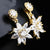Stunning Snowflake Flower Earring
