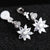 Stunning Snowflake Flower Earring