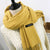 Bright-colored Thick and Warm Multi-purpose Winter Scarfs