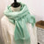 Bright-colored Thick and Warm Multi-purpose Winter Scarfs