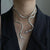 Unique Fashion Snake Shape Flexible Soft Metal Necklaces