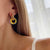 Sophisticated Trendy Jewelry Transparent Hoop Earrings