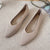 Casual Pointed Toe Slip-On Mesh Fabric Ballet Shoes
