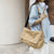 Y2K Style Street Smart Soft Canvas Crossbody Messenger Bags
