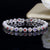 Vibrant Round Cubic Zirconia Bejeweled Bracelets