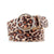Exquisite Leopard And Snake Print Belt Collection