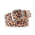 Exquisite Leopard And Snake Print Belt Collection