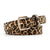 Exquisite Leopard And Snake Print Belt Collection