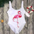 Flamingo Extravaganza Summer One Piece Deep Back Swimsuit