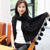 Everyday Warm Cashmere Scarves with Pompom Tassels
